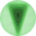 thumbnail image 1 of Ahgly Company Machine Washable Indoor Round Transitional Jade Green Area Rugs, 5' Round, 1 of 7