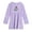 Lavender, variant on Bluey Velour Skater Dress Toddler to Big Kid