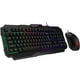 thumbnail image 2 of Kit Teclado y Mouse Gamer MSI FORGE GK100 COMBO LS 6400DPI RGB Negro, 2 of 5