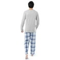thumbnail image 4 of Fruit of the Loom Men's Jersey Knit Top and Flannel Pajama Pants Set, 2-Piece, Sizes S-5XL, 4 of 11