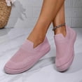 thumbnail image 2 of Dweltoz Womens Walking Shoes Slip on Non Slip Mesh Tennis Workout Shoes Comfortable Casual Athletic Shoes with Arch Support,Pink 36, 2 of 7