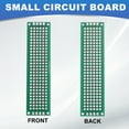 thumbnail image 4 of Uxcell 4Pcs Breadboard Solderable 80mm x 20mm Green Circuit PCB Board Double Sided Tin-Plated PCB Prototype Board for Electronics Prototyping, DIY Circuits Projects, 4 of 7