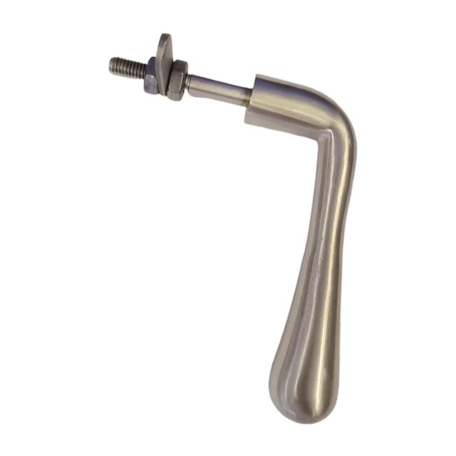 Luzkey Poignée de Remplacement pour Porte de Cheminée, Prise Confortable, 12 cm, Acier Inoxydable, Robuste, pour Usage Domestique, Remplace Directement le