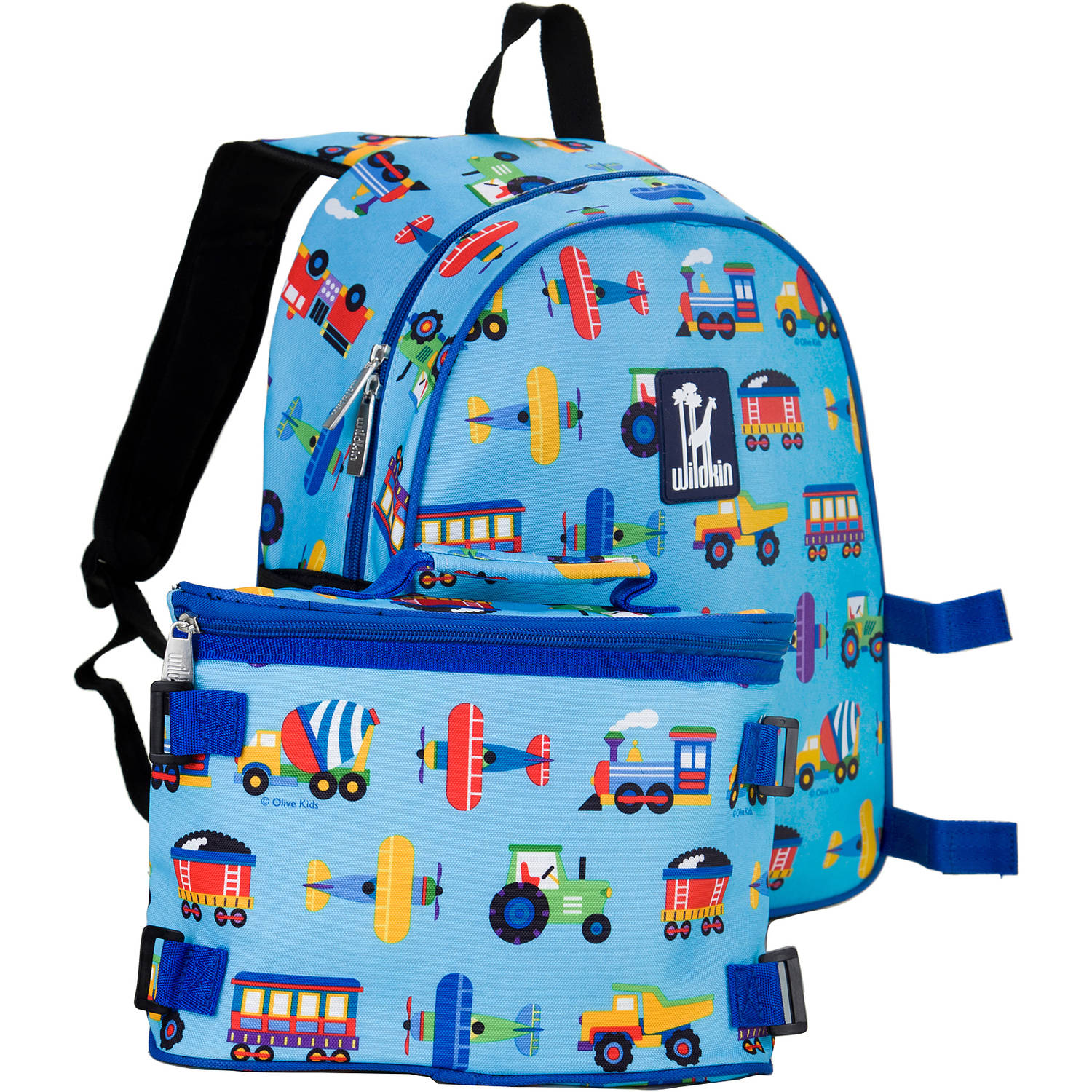 Wildkin Trains, Planes, Trucks Bogo Kids Backpack for Boys and Girls - image 2 of 3