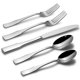 thumbnail image 1 of Juego de cubiertos de acero inoxidable Flatware Alata Kate, 40 piezas, 1 of 6