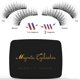 thumbnail image 2 of Juego de 8 pestañas postizas reutilizables con decoración de ojos de espejo. Ndcxsfigh Cuidado Belleza, 2 of 9