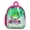 pink-style, variant on KirBy Cute Cartoon backpack travel bag adjustable shoulder straps One size