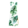 thumbnail image 4 of Dvprdro Womens Sundress Summer Fashion Floral Printed Crew Neck Sleeveless Pleated Flowy Boho A Line Tank Casual Loose Beach Mini Dress, 4 of 5