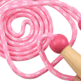 thumbnail image 2 of "2pcs Cuerda Para Saltar Fitness Ajustable Para Niños Adultos Lab.G rosa y azul ", 2 of 5