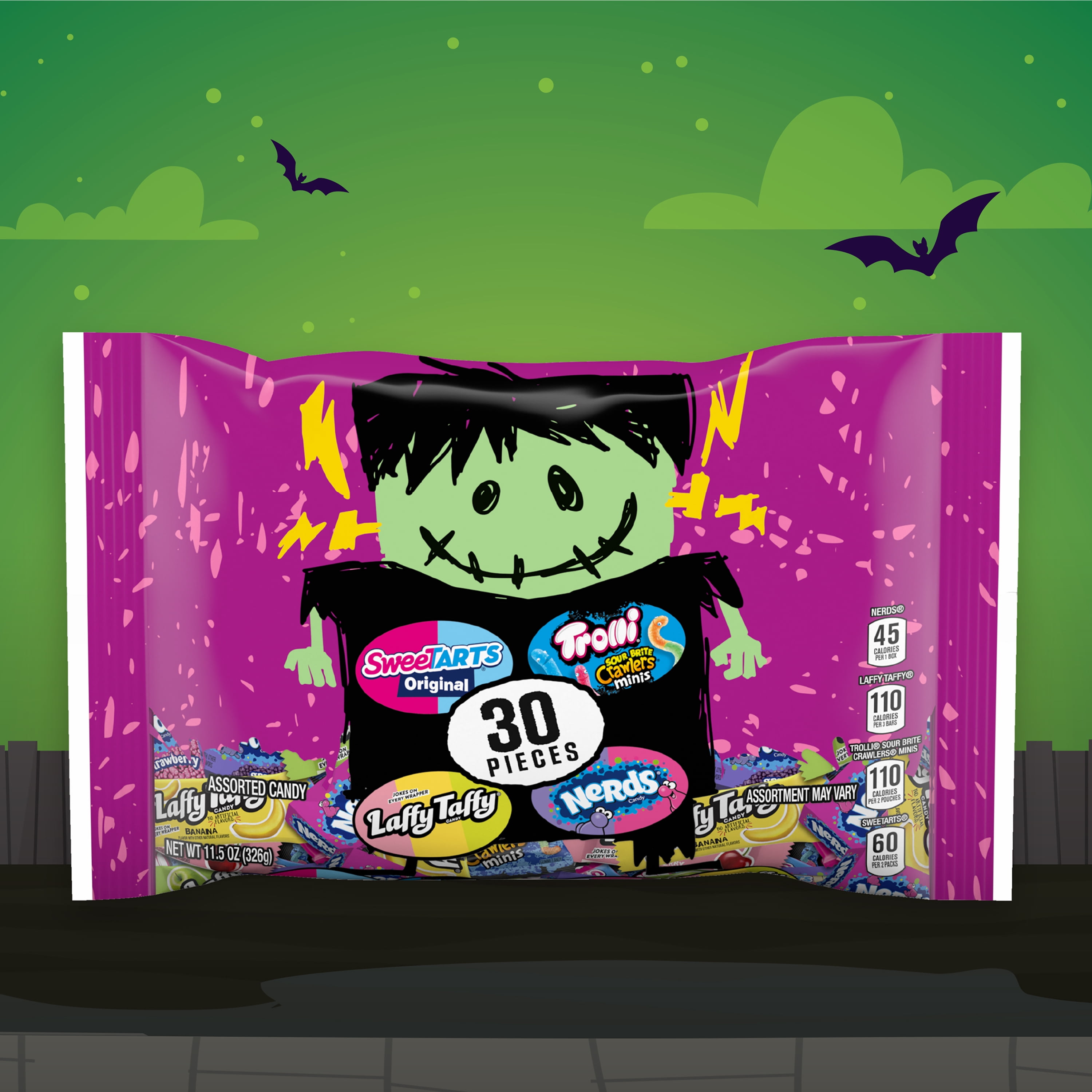 SweeTARTS - Brandclub - Franken Favorites Halloween Candy Variety SweeTARTS - Brandclub - Franken Favorites Halloween Candy Variety