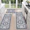 thumbnail image 6 of TECHVIDA Kitchen Rug Set 3 Piece,Non Slip Machine Washable Kitchen Mats,Boho Farmhouse Hallway Doormat for Home Decor, 6 of 9