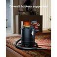 thumbnail image 2 of Cordless Ash Vacuum, for DeWalt 20V Max Battery, 4-Gallon Portable Vacuum Cleaner, Black, 2 of 6