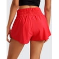 thumbnail image 2 of CRZ YOGA Ruffle Skirt Athletic Shorts for Women High Waisted Flowy for Workout Tennis with Zip Pocket, 2 of 4