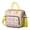 Yellow-72, variant on Retro Farm Chicken Insulated Lunch Tote Bag - Leakproof Cooler Bag for Office, Picnic & Travel with Multi-Pocket Design - Cute Cartoon Egg & Hen Print