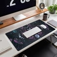 thumbnail image 4 of Celestial Moon Phases Mouse Pad Large Purple Desk Mat Forest Extended Gaming Mousepad Violet Teal Desk Pad XXL 31.5 x 15.7 in Laptop Computer Mouse Keyboard Mat for Office Desk Decor, 4 of 6