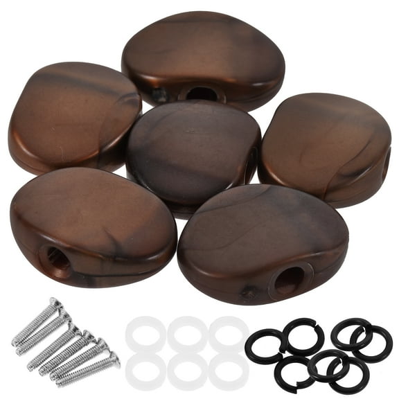 ifundom 6pcs Acoustic Guitar Tuning Peg Handles Replacement Guitar Tuners Handles Guitar Knobs