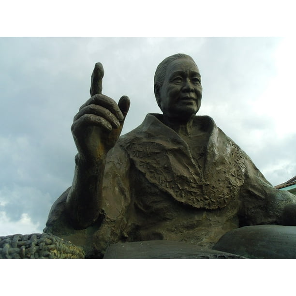 Stone Filipino Statues Statue Old Figure Spanish12 Inch By 18 Inch