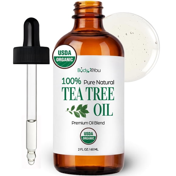 Aceite de árbol de té corporal BodyJ4You orgánico pre-diluido 60 ml