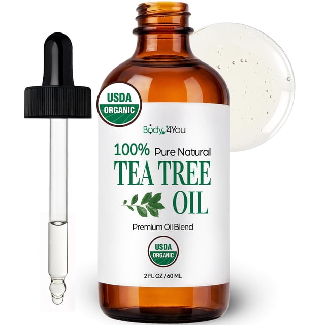 Aceite de árbol de té corporal BodyJ4You orgánico pre-diluido 60 ml