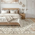 thumbnail image 6 of Vintage Living Room Area Rug 5x7 - Large Soft Washable Oriental Traditional Distressed Farmhouse Rugs for Bedroom - Indoor Floor Accent Carpet for Home Office House Decor - Golden Taupe, 6 of 18