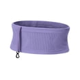 thumbnail image 2 of Waist Pack Bag Waist Band Bag with Lanyard Buckle Belt Bag Pouch Wallet Fanny Pack Running Belt for Hiking Climbing Workout Women Men Riding Violet M, 2 of 9