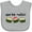 AC-Heather Grey, variant on Inktastic We Be Rollin Cute Sushi Boys or Girls Baby Bib