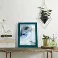 thumbnail image 5 of Welle I - Framed Print w/glass - Ocean Blue, 5 of 7