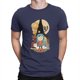 thumbnail image 5 of Bjerry-Camiseta de algodón para hombre camisa informal de los 80 Indie Punk Electro Retro talla europea, 5 of 8