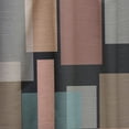 thumbnail image 4 of Designart 'Square Retro Design II' Mid-Century Modern Curtain Panel, 4 of 5