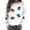 White, variant on Arlun Halloween Boo Sweatshirts for Women Ghost Sequin Printed Crew Neck Hoodless Pullover Tops Funny Spooky Season Long Sleeve Shirt Casual Sparkle Graphic Fall Top White XL
