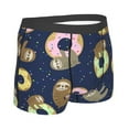 thumbnail image 3 of Bingfone Sloth With Donuts Men'S Underwear - Casual Stretch Boxer Briefs-Small, 3 of 9