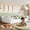 White, variant on Full Size Floor Platform Bed with Full-Length Guardrails, Low Profile Full Bed Frame, No Box Spring Needed, White