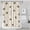 Honeycomb, variant on Cute Cartoon Owl Shower Curtain - Waterproof Hotel Style Bath Drapes with Big Eyes Owl Design, Rust-Resistant Grommets & 12 Hooks Included