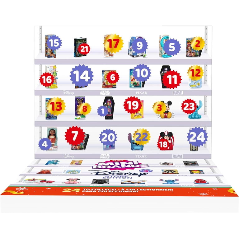 5 Surprise Mini Brands! Disney Store Edition Series 3 Advent