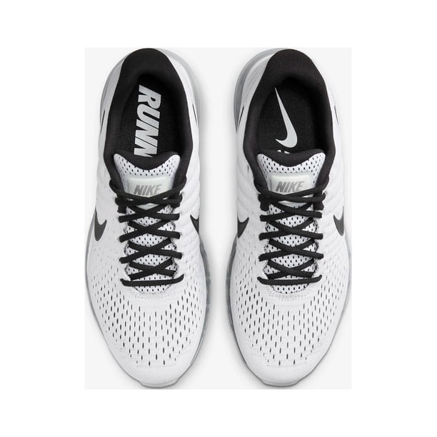 Nike Air Max 2017 849559-100 Men Pure Platinum Black Running 