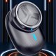 thumbnail image 1 of Maquinillas de afeitar para hombres, mini afeitadora portátil de bolsillo, afeitadora para uso en seco y húmedo, recargable por USB, pantalla de carga, afeitado de bolsillo fácil con un solo botón., 1 of 5
