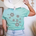 thumbnail image 3 of DAISY SMILEY HAPPY FACE Graphic Short sleeve T-Shirt, 3 of 10