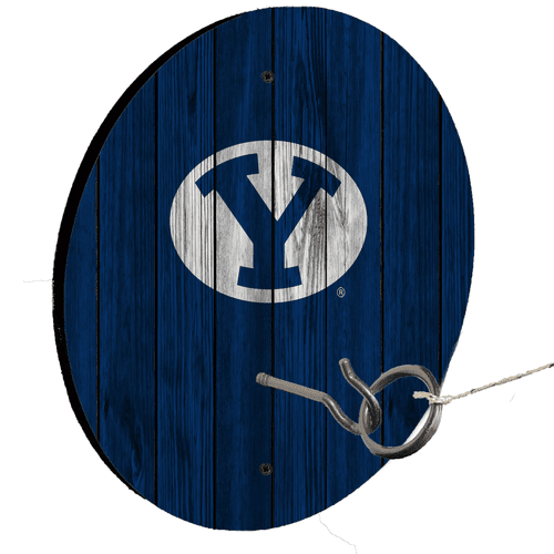 Brigham Young University Navy Ring Toss Lawn Game