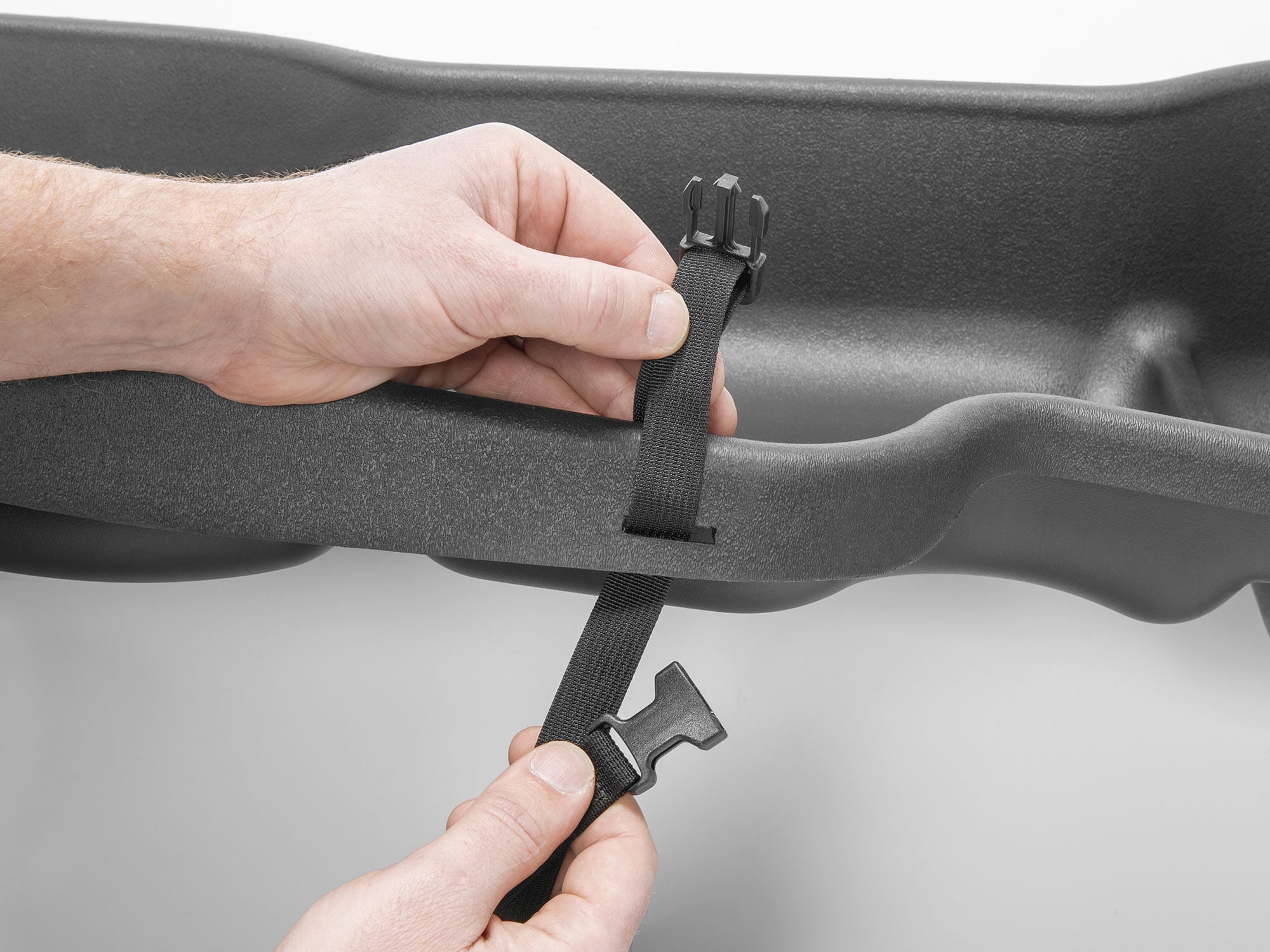 WeatherTech Under Seat Storage System compatible with Nissan Titan XD, Titan, Black