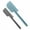 green+gray, variant on Cheers.US 2Pcs Seamless Series Long Handle Silicone Jar Spatula - BPA Free Pro-Grade 600ºF Heat-Resistant Non-Stick Rubber Spatula - Silicone Scraper for Jars and Blenders - Versatile Kitchen Tool