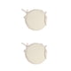 thumbnail image 1 of Injueey Cojín Versátil De Algodón Para Sillas - Apto Para Cualquier Ocasión O Ambiente Duradero Que No Se Desvanece Beige beige 2Conjunto, 1 of 6