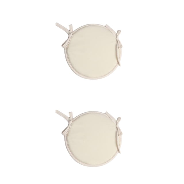 Billuyoard Cojín de silla duradero para taburetes de bar - Cojín de silla de bistró duradero y sin decoloración beige beige 2Conjunto