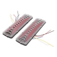 thumbnail image 2 of Rear Tail Light, IP68 Waterproof Running Light Bar Life Lighting 24V  2 PCS 50000H  For Trailer For Engineering Vehicles For ATV, 2 of 8