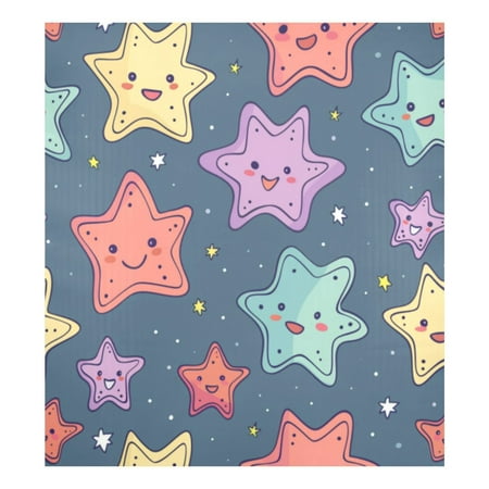 

Dishwasher Magnetic Sticker 23x26 Inch Refrigerator Magnetic Sticker Washing Machine Magnetic Sticker Kitchen Panel Magnetic Sticker Home Decor Colorful Cartoon Stars
