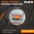 thumbnail image 3 of Entrenador de béisbol SHOP PLAY 9 de cuero, spinner de 4 costuras, 3 of 7