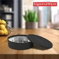 thumbnail image 3 of Signoraware Monarch Stainless Steel Storage Container (550ml | Black), 3 of 4