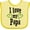 Banana and Yellow, variant on Inktastic I Love My Papa- Hearts Boys or Girls Baby Bib
