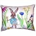 thumbnail image 3 of Betsy Drake PM450 Morpho & Flowers Set de 4 Tapis de Table, 3 of 4