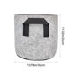 thumbnail image 3 of Growth Bags Breathable Non Woven Aeration Fabric Growth Pots Garden Planting Containers With Handles For Gardening Nursery Vegetable, 3 of 6