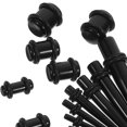thumbnail image 2 of 23pcs de la forma cónica del oído Estiramiento Plug Expansores Dilatadores, 2 of 8
